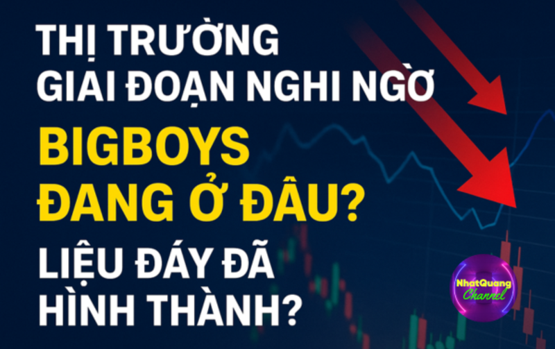 THỊ TRƯỜNG ĐÃ BƯỚC VÀO GIAI ĐOẠN NGHI NGỜ – BIGBOYS Ở ĐÂU?