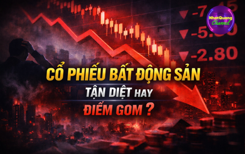 CỔ PHIẾU BẤT ĐỘNG SẢN – VÙNG TẬN DIỆT HAY VÙNG THU GOM CUỐI CÙNG?