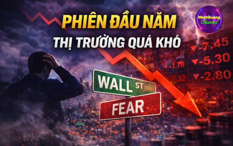PHIÊN ĐẦU NĂM – THỊ TRƯỜNG VẪN QUÁ KHÓ!